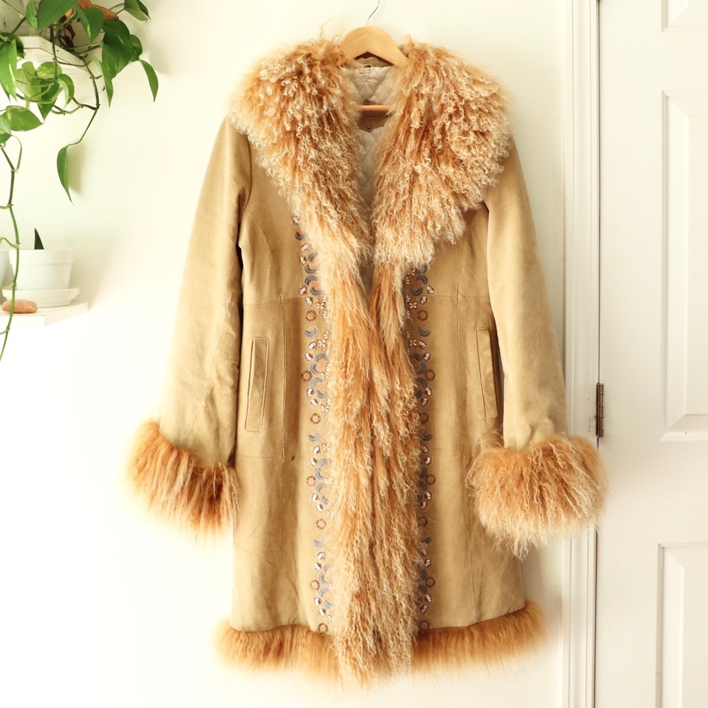 ✨Wilsons Leather Bohemian Chic Nordic Coat